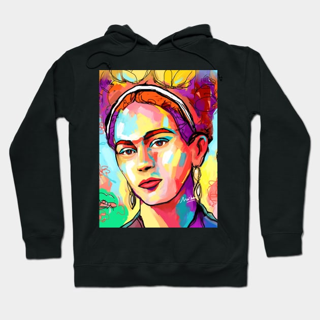 frida kahlo Hoodie by mailsoncello